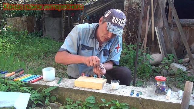 Как сделать драгоценные камни на даче
