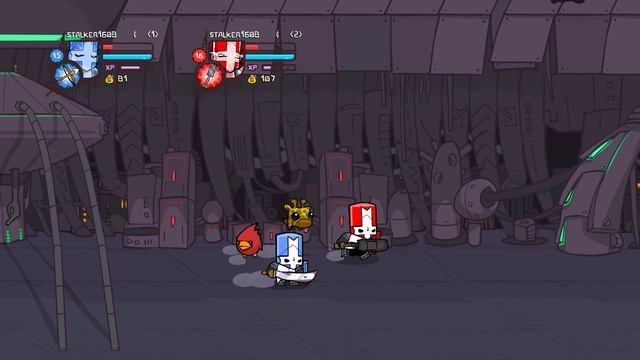 Castle Crashers Прохождение без комментариев. Часть 7 - Порт, Инопланетный корабль, Пустыня / #7. смотреть онлайн