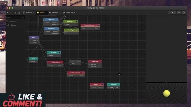 Buildbox 3 Tutorial: Using Defeat Node To Remove Character on Game Over Event смотреть онлайн