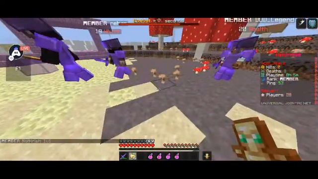 How To Join War Smp In Live On Public Smp Java+Bedrock Editon Live ? Free Join! смотреть онлайн