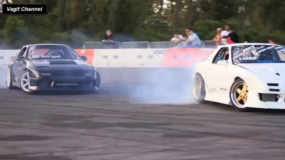 Mazda RX 7 Drift Feat Tuning Drive Vagif Channel смотреть онлайн