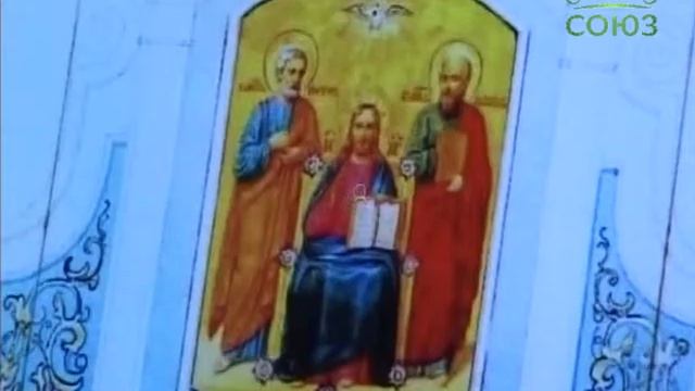 На Петропавловском соборе восстановлена роспись смотреть онлайн