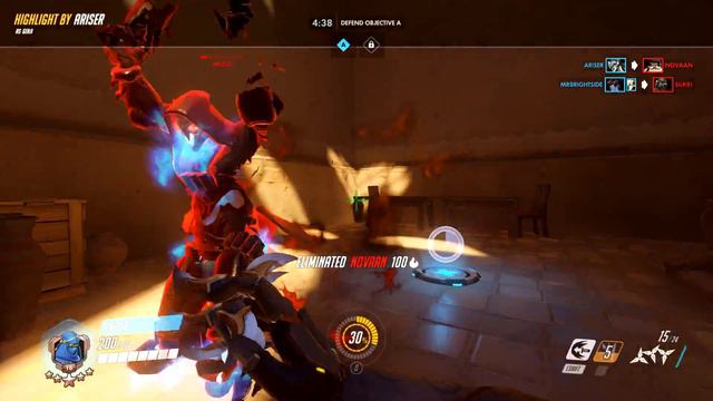 Genji - Temple of Anubis [Overwatch Highlights] смотреть онлайн