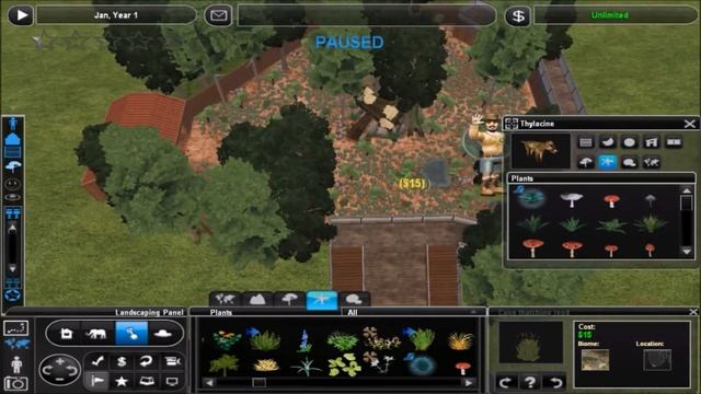 Zoo Tycoon 2: Thylacine Exhibit Speed Build смотреть онлайн