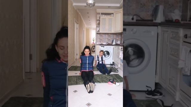 Тренировка дома для детей и родителей. смотреть онлайн