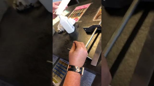 Putting On Machine Blade Daiquiri Express