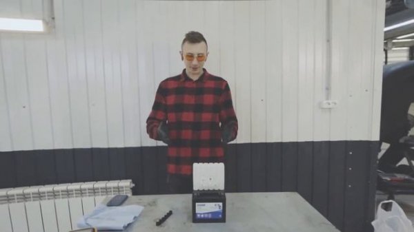 ОБЗОР  АКБ EXIDE ETX12 - BS