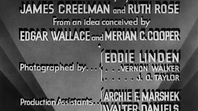 King Kong 1933 Intro смотреть онлайн