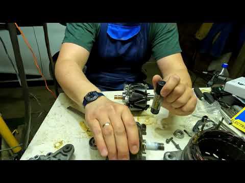 Проверка статора, ротора, диодного моста  генератора Valeo