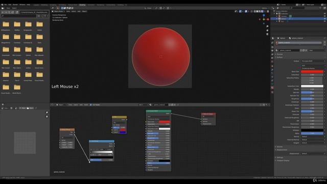 023 Lecture 05 Making colors with color ramp node смотреть онлайн