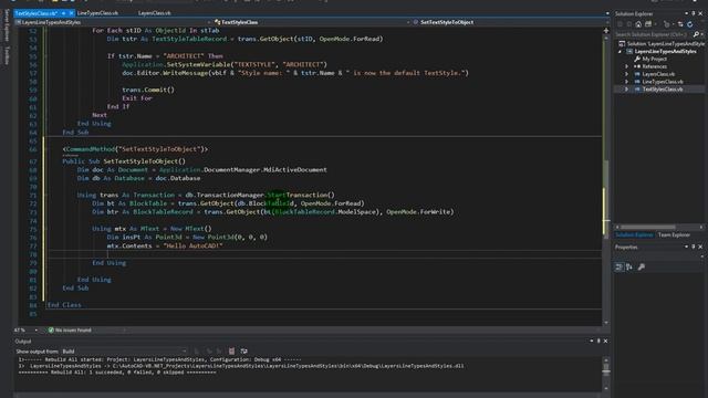 S6-20 Setting TextStyle to an Object using VB.NET смотреть онлайн