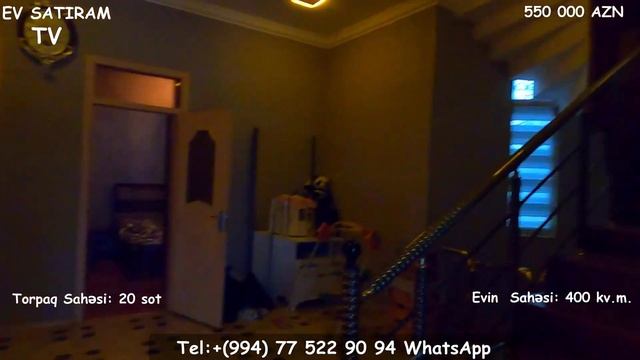 Novxanida bu Villa SATILIR/Недвижимость в Баку /bina az/tap az/satiram/ смотреть онлайн