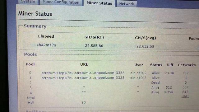 Вторая жизнь AntMiner S9: 22,5Th на 1731 Ватт смотреть онлайн