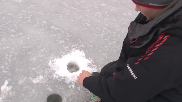 Зимняя рыбалка. Стратегия ловли окуня и плотвы на пруду. О рыбалке всерьёз 304 H смотреть онлайн