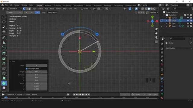BLENDER dasturida buralgan ustinli model yasash смотреть онлайн