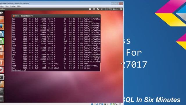 MongoDB: Mongod Address Already In Use For Socket 0.0.0.0:27017 смотреть онлайн
