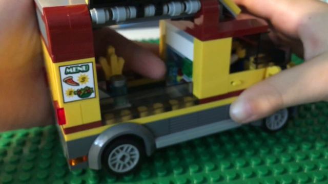 60150 фургон пицерия The pizza van LEGO City Обзор смотреть онлайн