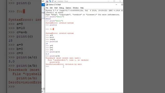 PYTHON TUTORIAL: EXCEPTION HANDLING|HOW TO USE EXCEPTION HANDLING FOR ERRORS IN PROGRAMMING смотреть онлайн