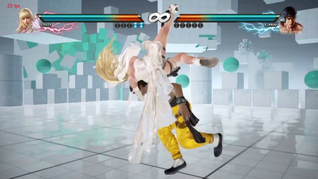 Tekken 7 Lili wedding outfit mod humiliate Law смотреть онлайн