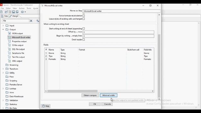 Pentaho - Gravando em arquivos JSON, Texto, Excel смотреть онлайн