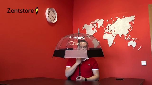 Прозрачный зонт, крутой зонт 2018! смотреть онлайн