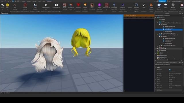 КАК ПОМЕНЯТЬ ТЕКСТУРУ ЛЮБОГО АКСЕССУАРА В ROBLOX STUDIO смотреть онлайн