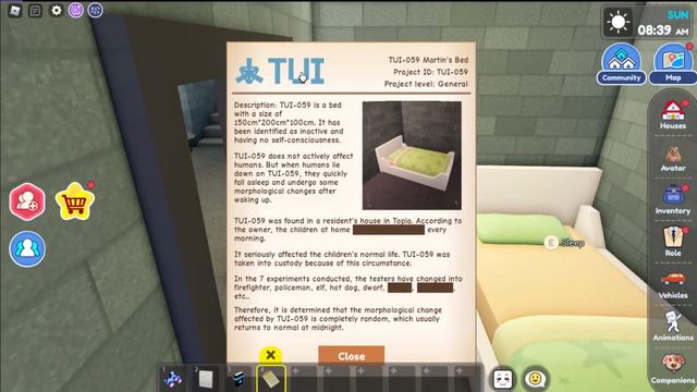 LIVETOPIA HOSPITAL SECRET SOLVED TUI MARTIN'S BED MYSTERY  // UPDATE 46 //Livetopia Roleplay