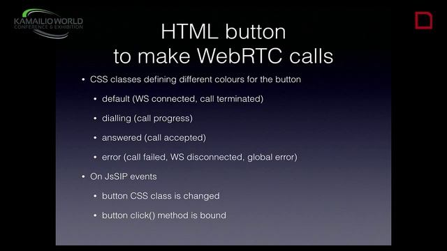 Kamailio World 2015 - Jose Luis Millan - Building WebRTC Applications with JsSIP смотреть онлайн