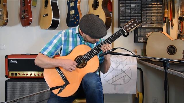 Michael Reiß & Gitarrenbau Hornauer / Torres Style Konzertgitarre (Neumann KM184) смотреть онлайн