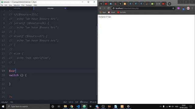 Control Statements| Learn PHP from Home | TinkerHub MES Marampally смотреть онлайн