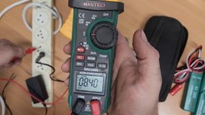 Mastech MS2109A clamp meter and Mastech MS6812 cable tracker, обзор и тест