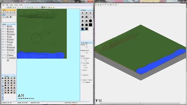 World Painter: Install and Short basics смотреть онлайн