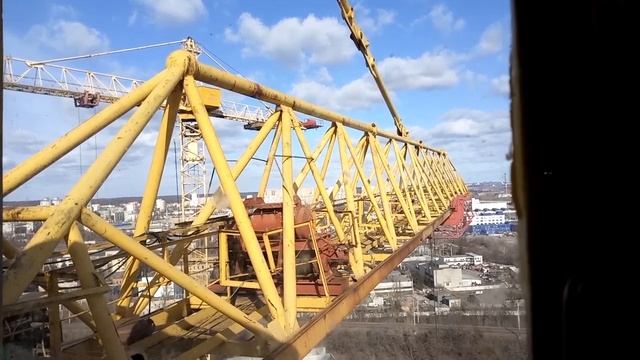 #КБ 674А амплитуда колебаний стрелы(таймлапс) смотреть онлайн