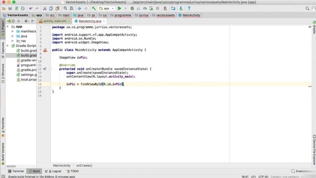 Vector Assets in Android studio смотреть онлайн