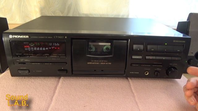 Кассетная дека Pioneer CT-S420. Часть 3.