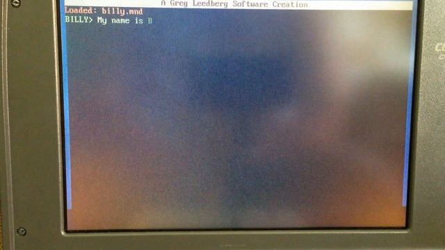 Billy v3.11 Artificial Intelligence Program - The 386 Experience Vintage Software Review смотреть онлайн