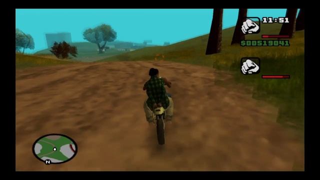 Первый взгляд Grand Theft Auto: San Andreas вдвоем смотреть онлайн