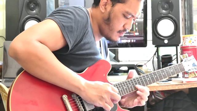 1986 Gibson ES-335 + Universal Audio Marshall Plexi Classic смотреть онлайн