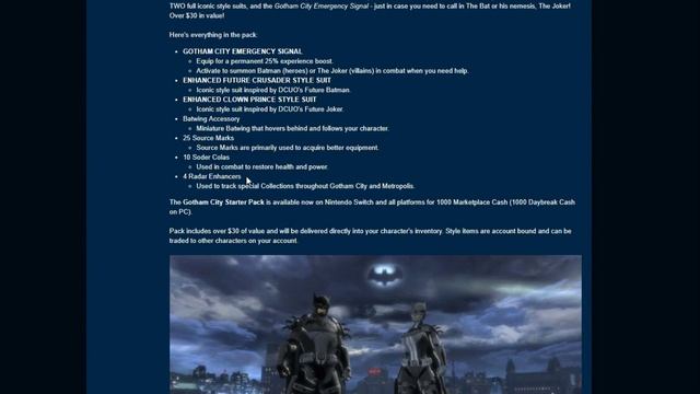 DC Universe Online Switch Launch, Starter Packs, and GU96 смотреть онлайн