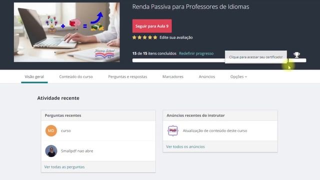 Tudo sobre a Udemy: certificados dos cursos смотреть онлайн