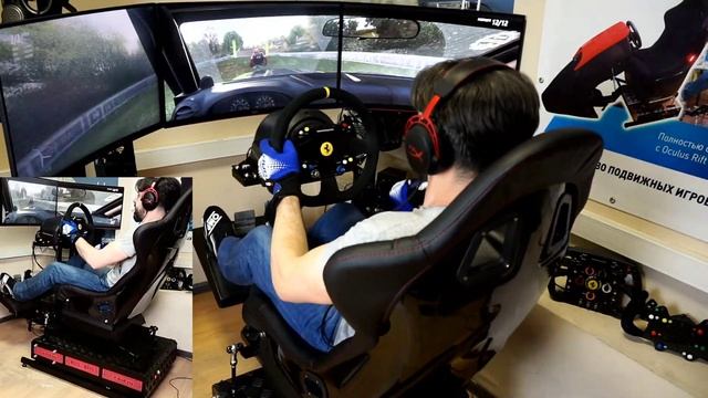 Forza Horizon 4 тестим внедорожные гонки на подвижной платформе 4dof