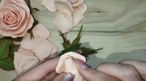 DIY foamiran rose ??! МК роза из фоамирана своими руками ??!