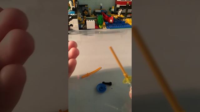 Как собрать Меч для обучения и настоящий меч из Лего смотреть онлайн