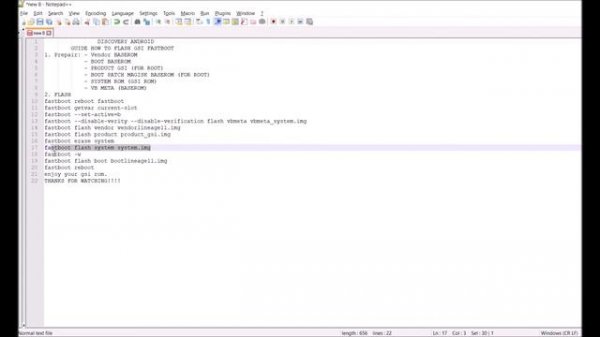How to flash GSI ROM Android 12/11/10/9 Fastboot