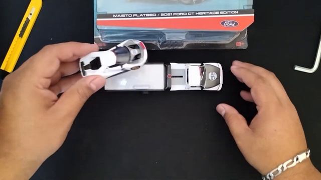 Maisto Desing Ford GT Heritaje Edition | Elite Transport | Unboxing смотреть онлайн
