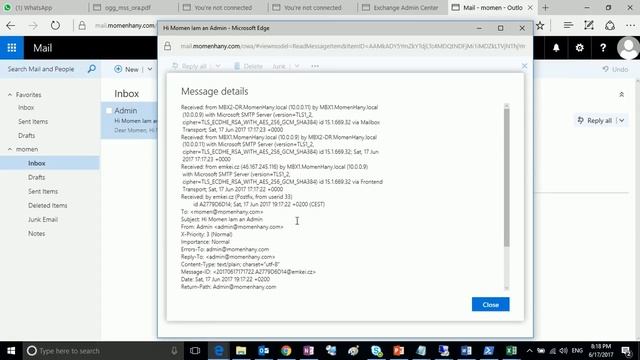 24-Adv Exchange 2016 Deployment By Engineer Momen Hany (Secure SMTP Traffic) смотреть онлайн