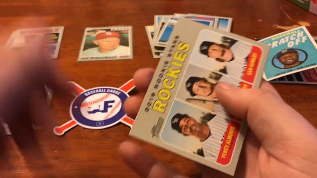 2019 Topps Heritage Baseball Blaster Box смотреть онлайн