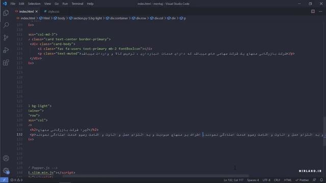 How To Build A Complete HTML & CSS Website with Bootstrap | Responsive Website смотреть онлайн