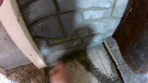 Отделка стены в парной комнате , под камень