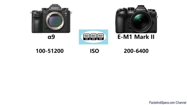 SONY α9 (ILCE-9) vs Olympus OM-D E-M1 Mark II смотреть онлайн